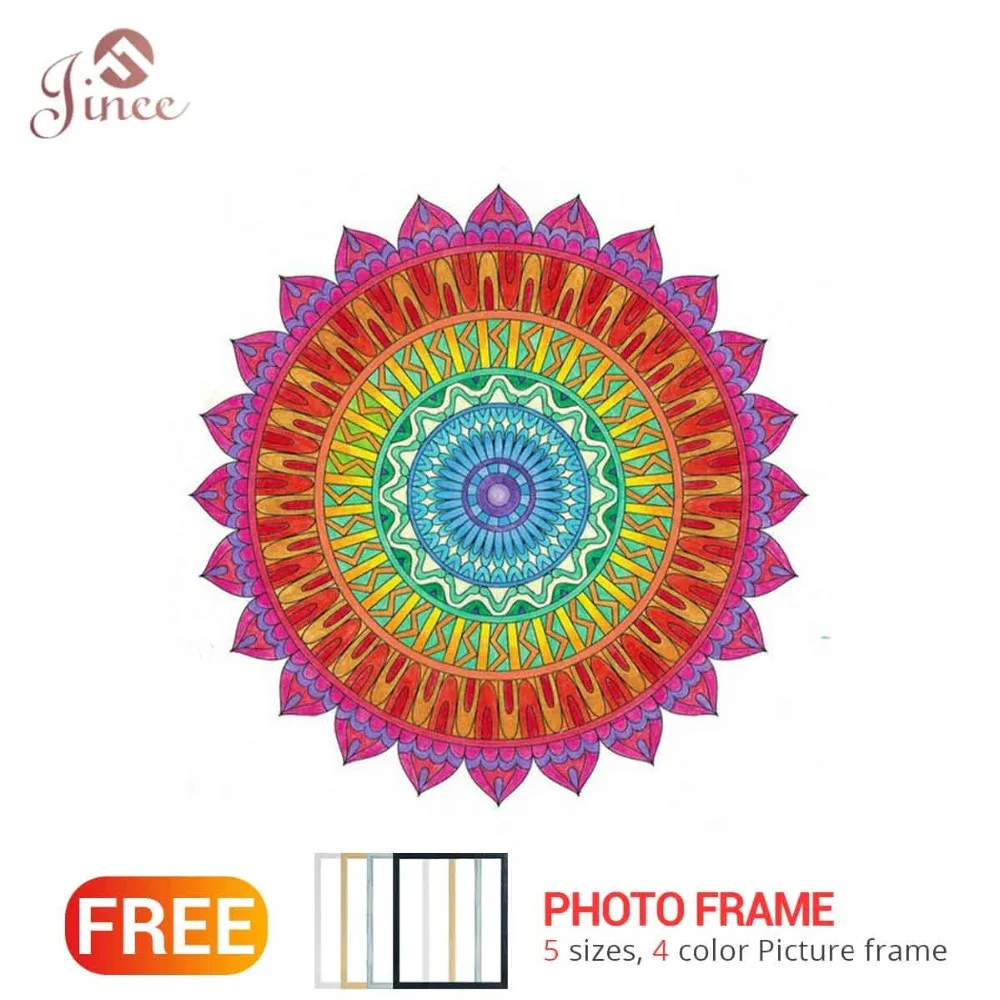 

2019 Sale New Diamond Cross Stitch Embroidery Full Needlework Diy Painting Kit Flower Mandala Series Wall Decor Free Shipping