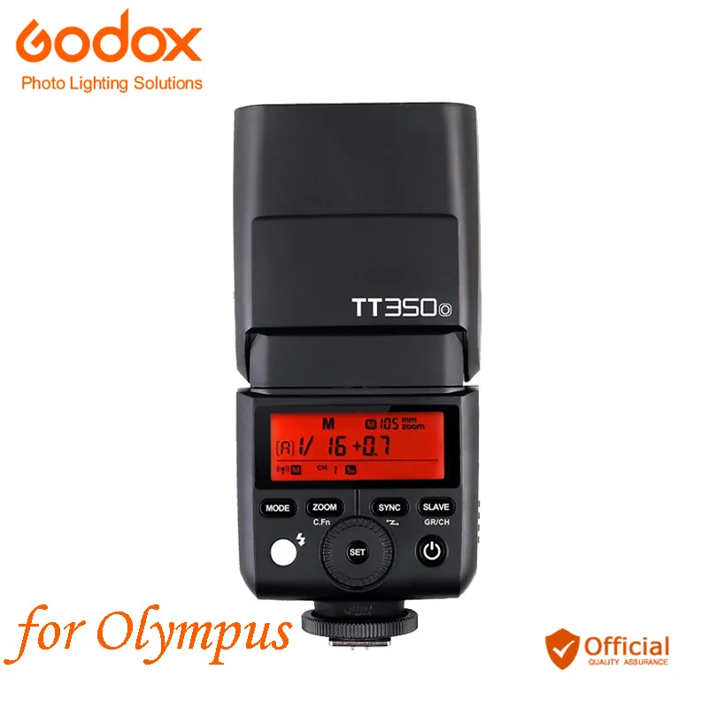 Godox TT350O Мини Беспроводная вспышка для камеры TTL HSS 1/8000S Olympus E M10 M5 II M1 PL8 PL7 PL6 3 PL5 PEN
