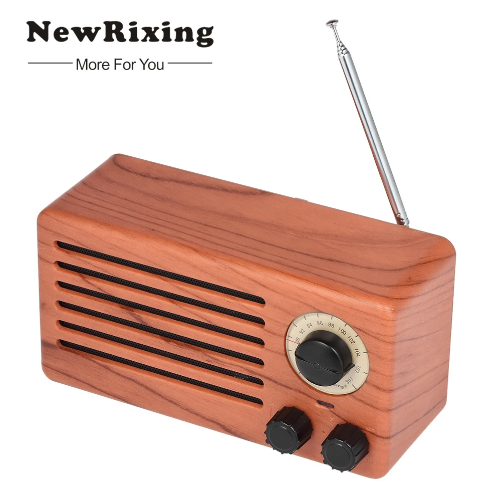 Беспроводной bluetooth динамик NewRixing портативный HiFi картонный театральный звуковой