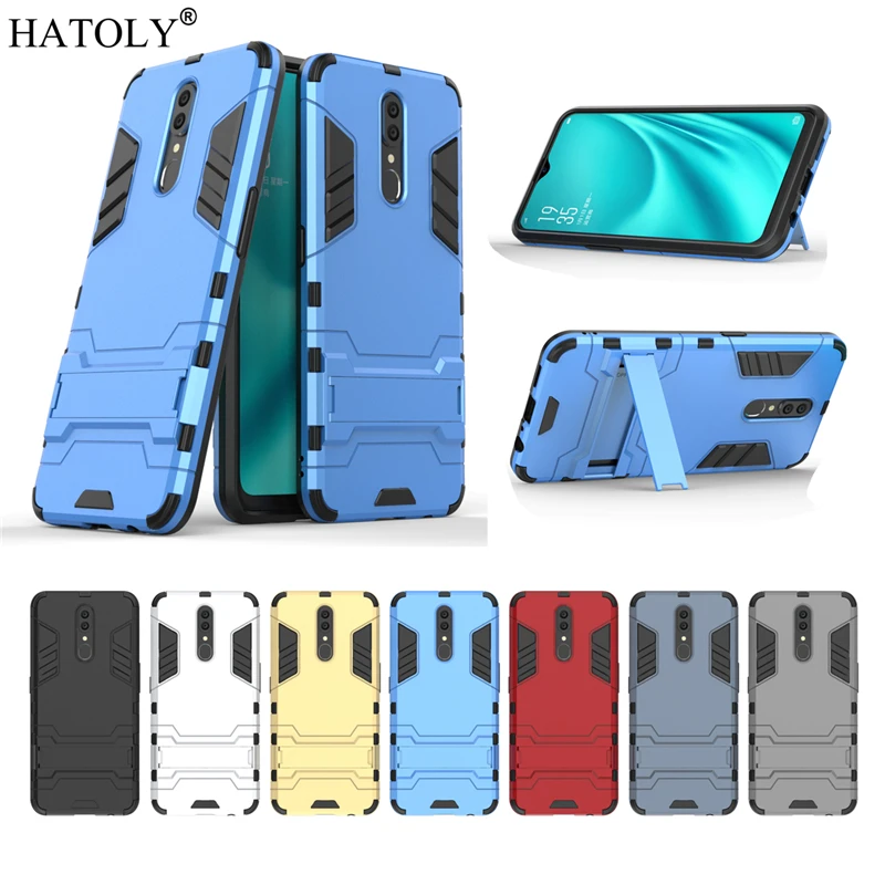 For Cover OPPO A9 Case Rubber Robot Armor Phone Shell Funda Hard PC Back for Protective |