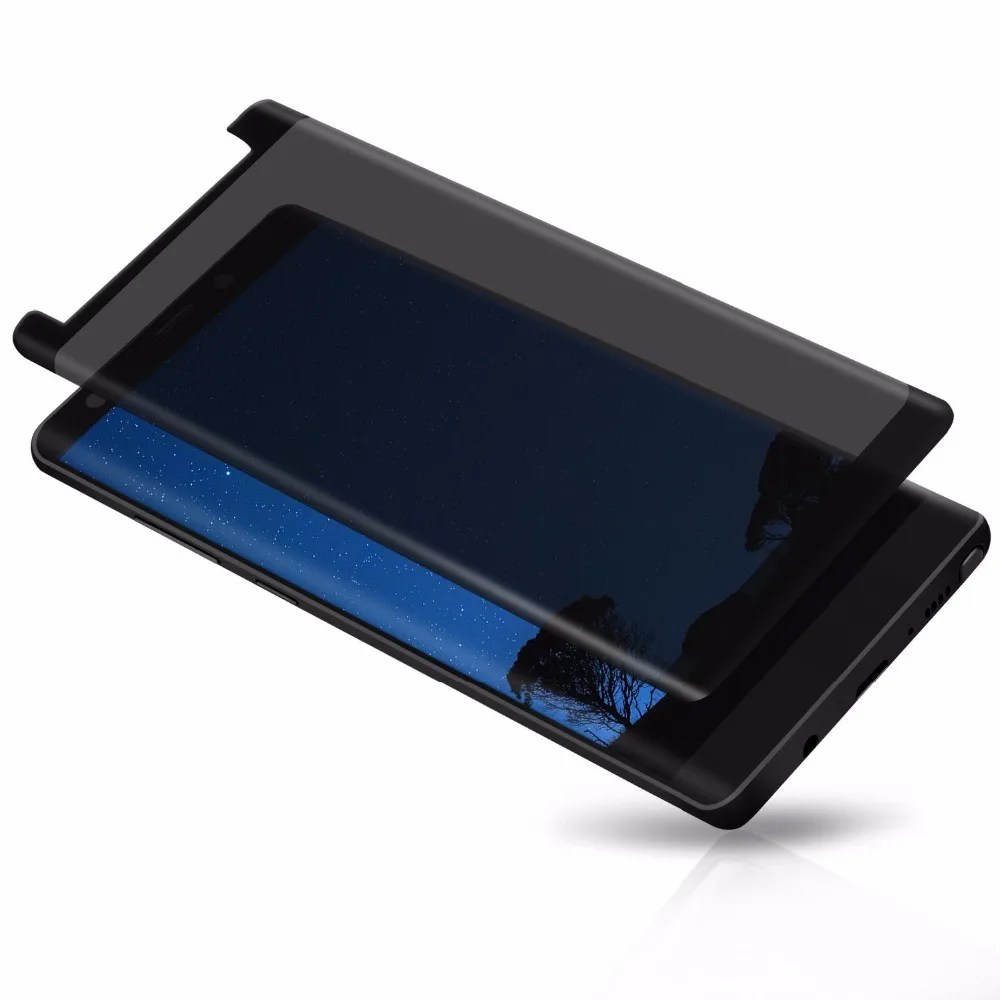 3D полная клейкая защита для экрана из закаленного стекла Samsung Galaxy S9 Plus S8 Note 8