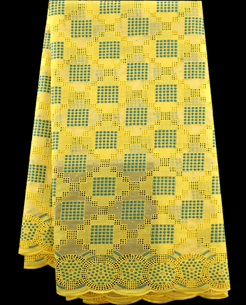 Бесплатная доставка (5 ярдов/шт) Высокое качество африканская хлопчатобумажная