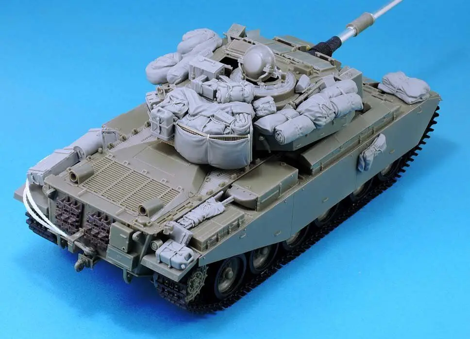 Набор из неокрашенной смолы в масштабе 1/35 посылка танка Израиля (без бака) |