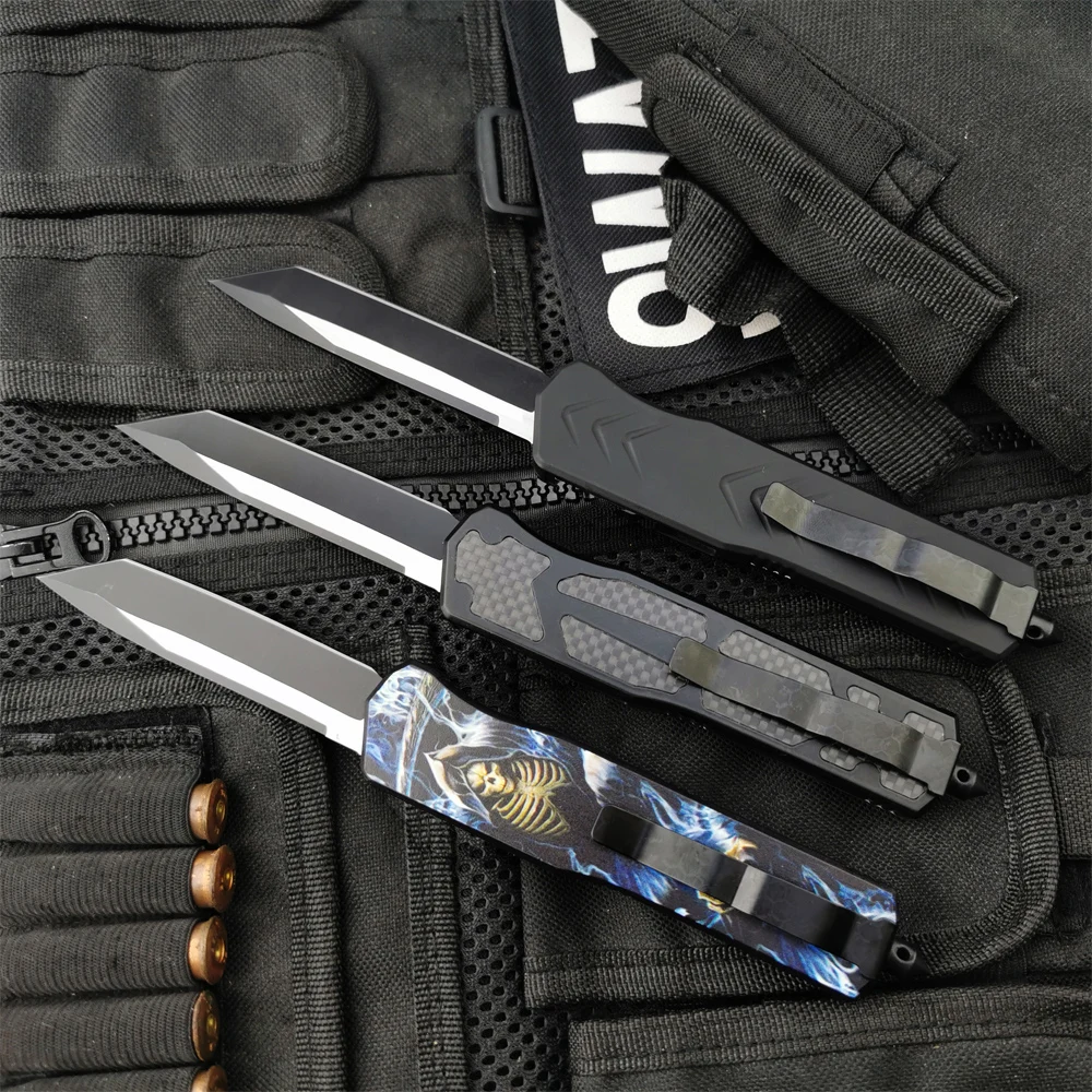 Карбоновое волокно хвостовик с портативным наружным ножом тактические походные