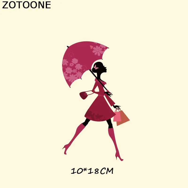 Нашивки ZOTOONE наклейки с утюгом цветочный принт для девочек украшение футболки