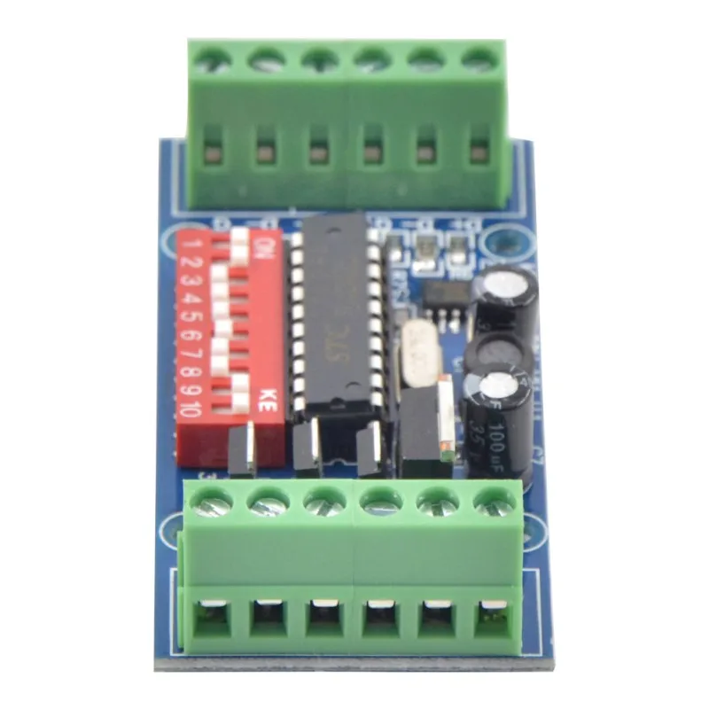 Светодиодный контроллер rgb MINI-DMX-3CH-V1 DMX512 3 канала декодер Диммер для RGB