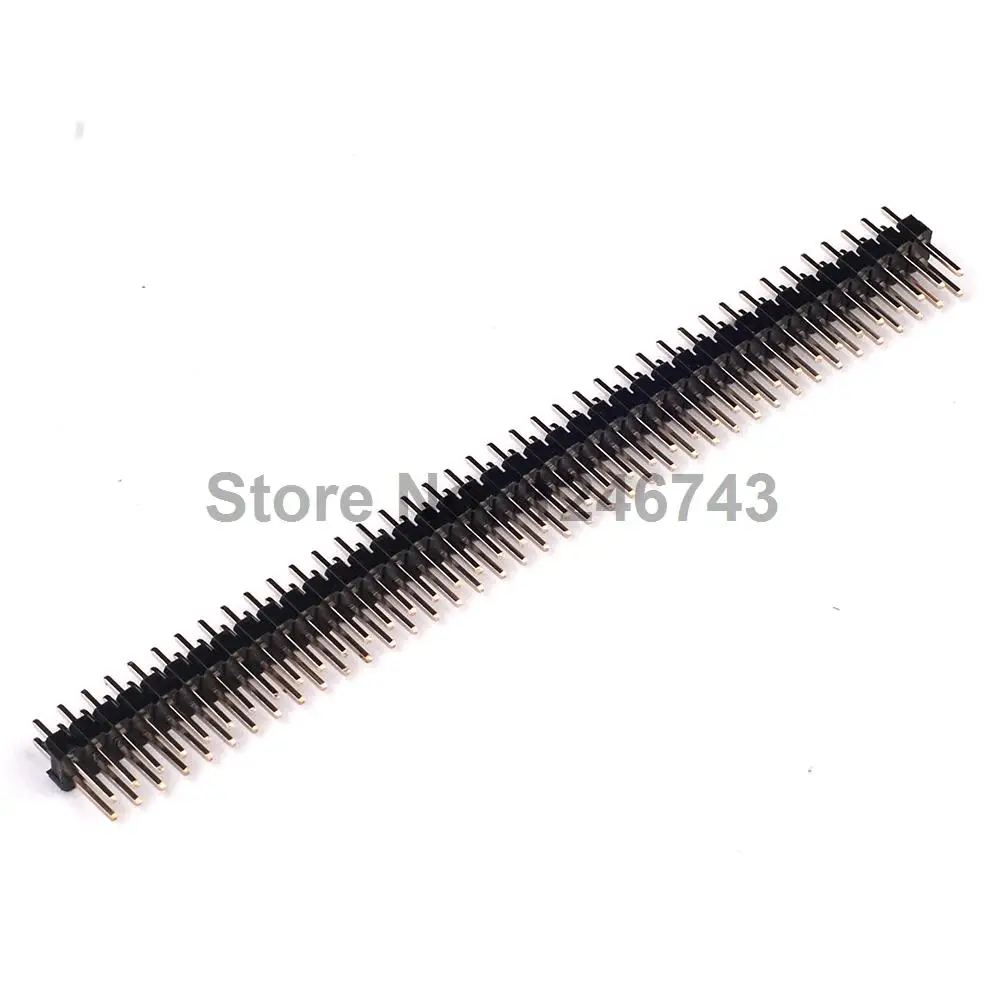 Двухрядный штыревой разъем 2 54 мм 2*40 штырьков 40 пин 20 шт.|stripping plier|strip mirrorheader socket |