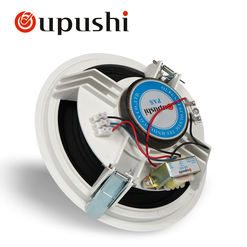 OUPUSHI CE802 CE502 10 Вт потолочная акустическая система 6,5 портативная мини акустическая система полный спектр хорошее качество звука пассивная аудио колонка