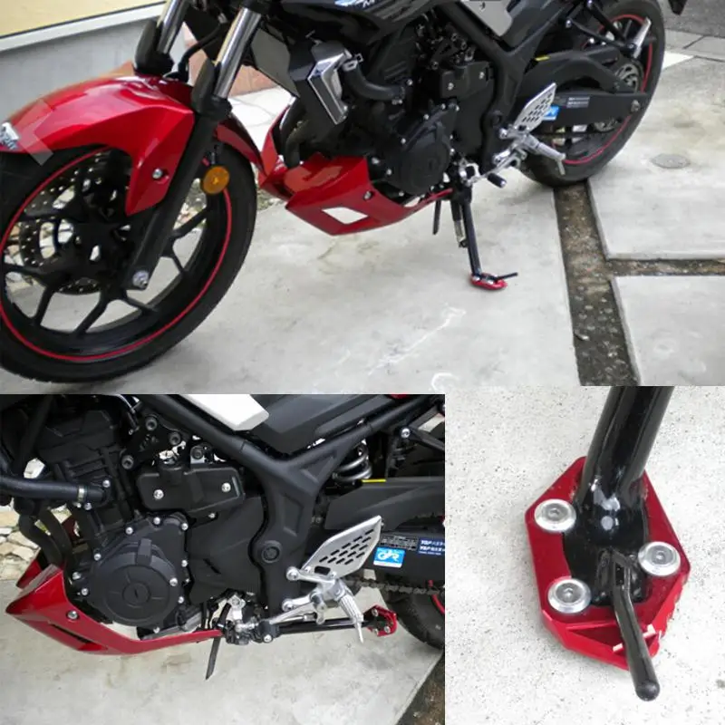 Боковая подставка для мотоцикла выдвижная увеличитель YAMAHA R25 R3 2013 16 боковая YZF