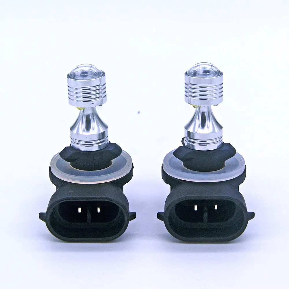 2 шт. 880 881 H1 H3 T10 30 Вт 6SMD XBD светодиодная чиповая линза конические