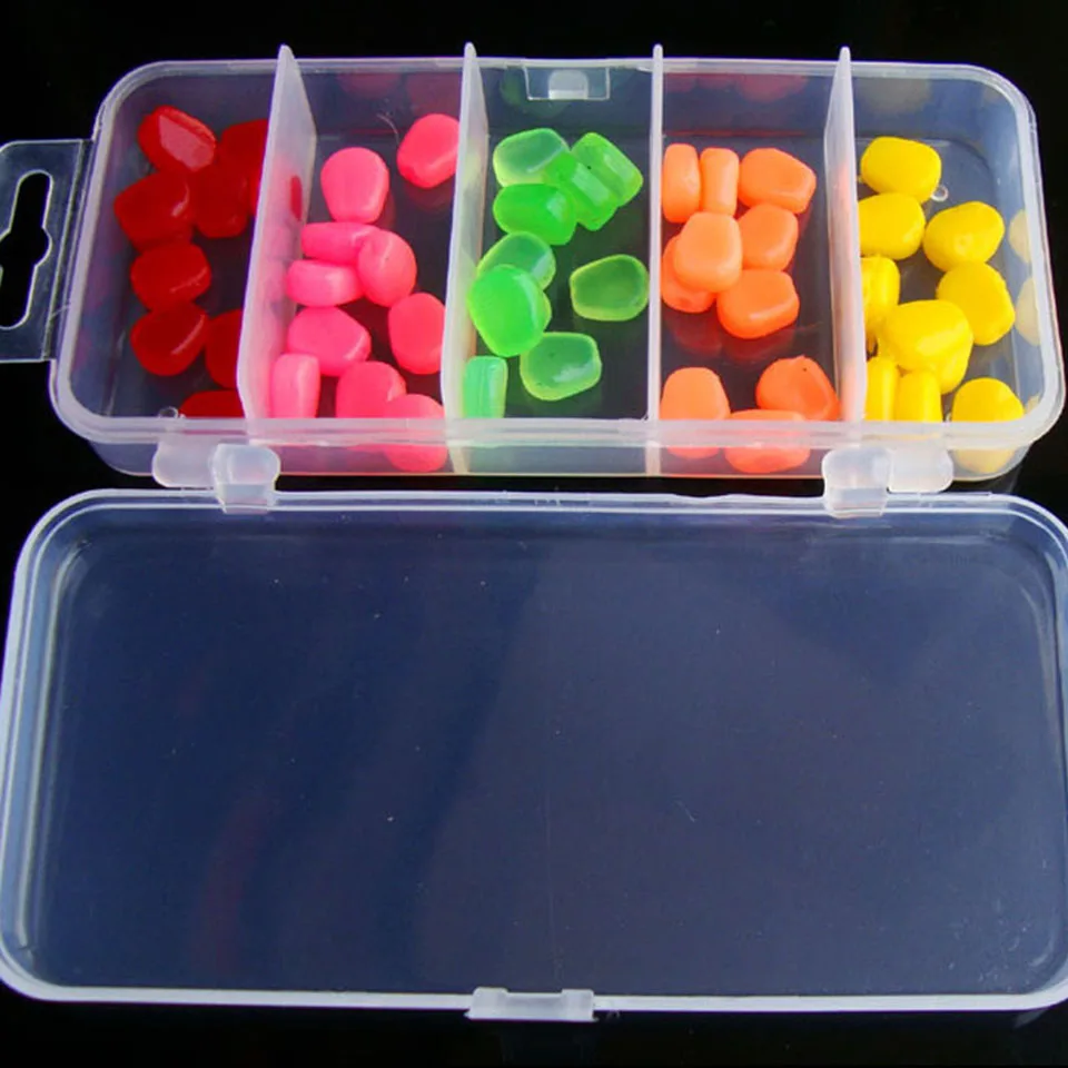 Новинка 50 шт./лот поддельные мягкие приманки Тонущая Кукуруза хорошее качество