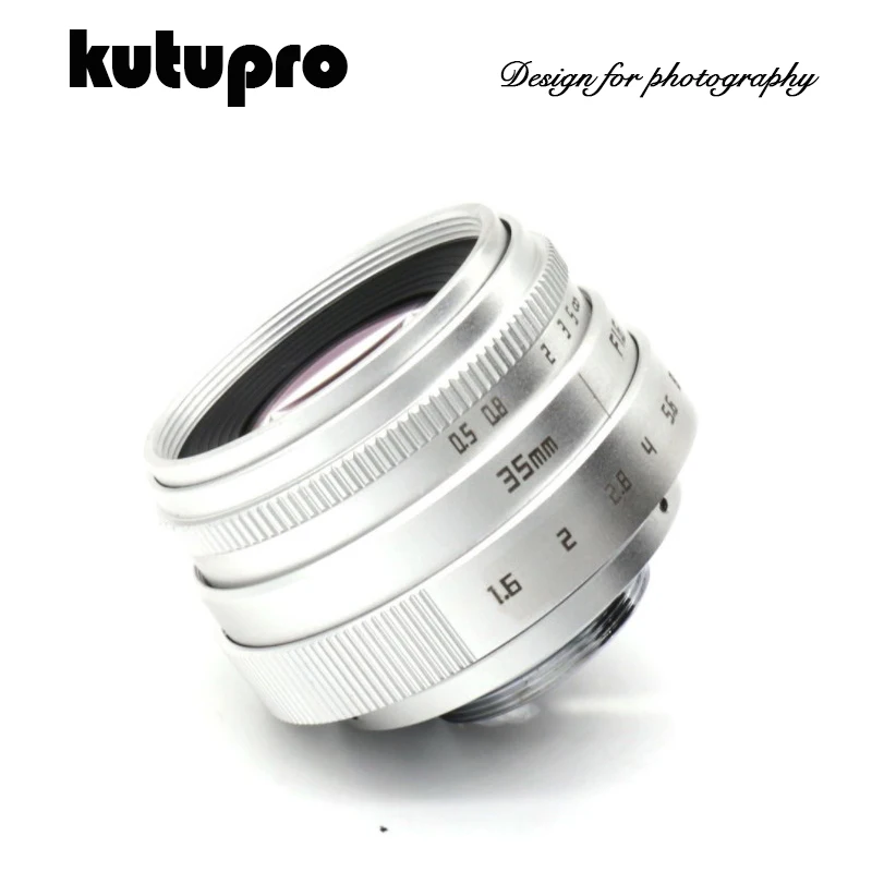 Kutupro Новое поступление Фуцзянь 35 мм f1.6 C крепление CCTV объектив II для M4/3/MFT адаптер