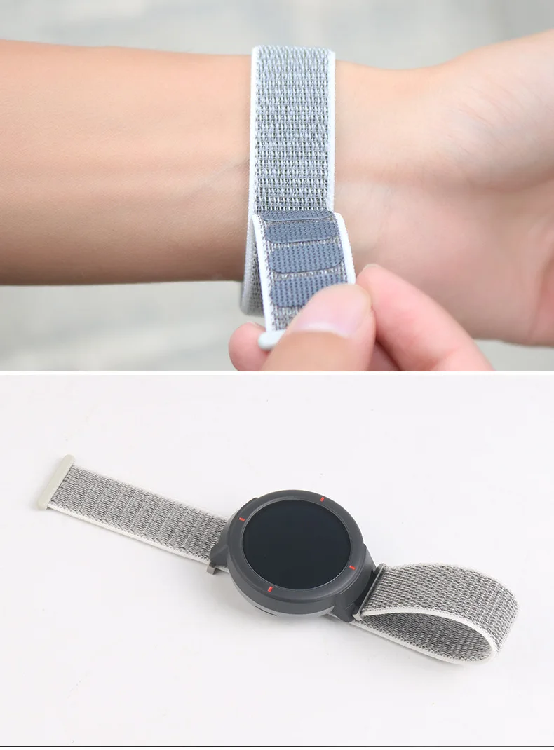 Петля нейлоновые ремешки для часов замена Браслет ремень для Xiaomi Huami Amazfit Verge 3 ремешок красочный ремешок для Amazfit 3