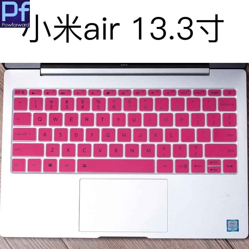 2 шт. моющийся чехол для клавиатуры ноутбука Xiaomi Mi notebook air 12 13 15 5 3 Pro 6