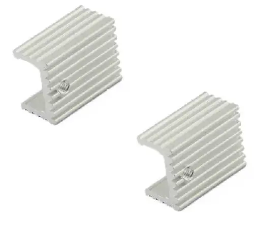 5 шт. алюминиевый радиатор для транзисторов TO-220 | Электроника