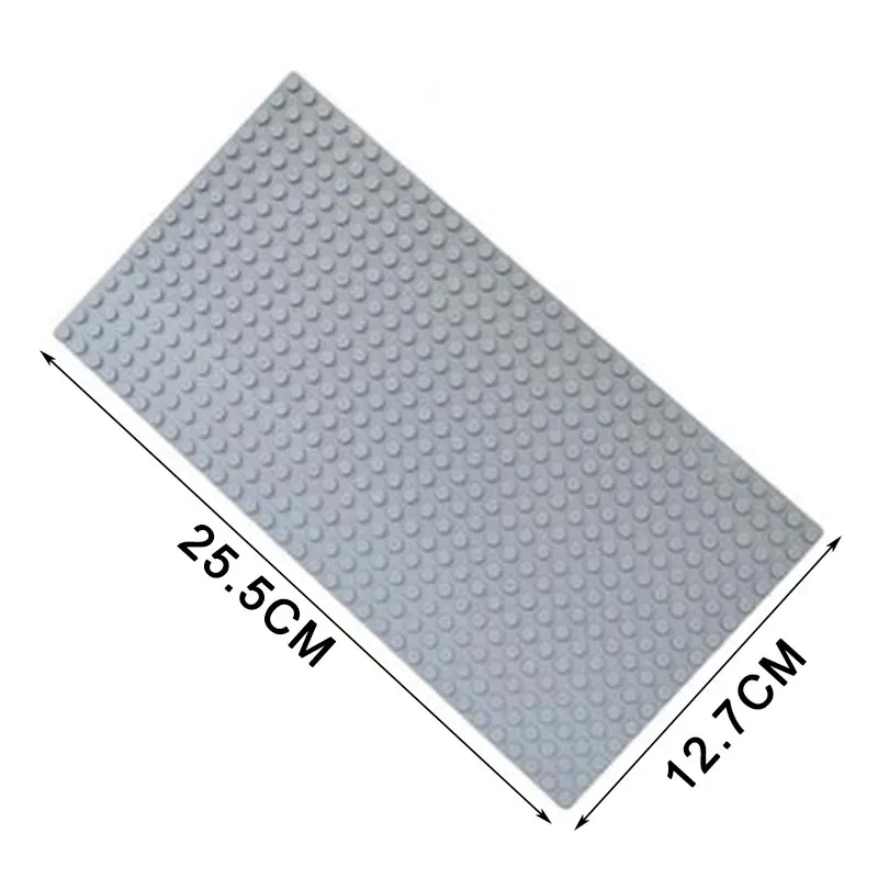 Light gray Half Kazi классические базовые пластины пластиковые кирпичи Baseplates конструктор совместимый с лего размеры строительные блоки строительные игрушки 32*32 точки - Цвет: Light gray Half