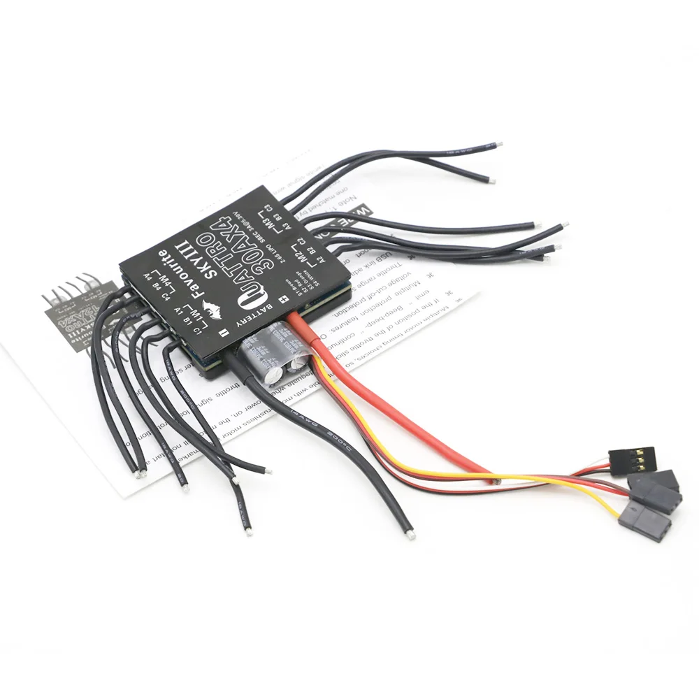 Бесщеточный Квадрокоптер FVT SKY Esc 4 в 1 6A 12A 20A 30A Quattro UBEC для FPV Racer Camera RC|esc in 1|4 esc20a esc |