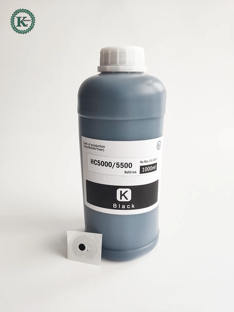 Сменные чернила KREYOLY для HC5000/5500 K C M Y один комплект с чипом|Чернильные картриджи| |