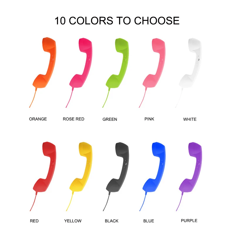 Ретро телефон радиационные приемники классический наушник микрофон сотовый