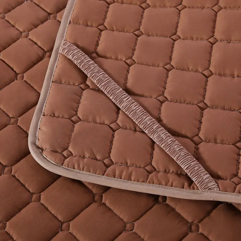 Новинка 2017 однотонный моющийся защитный матрас полноразмерный гипоаллергенный