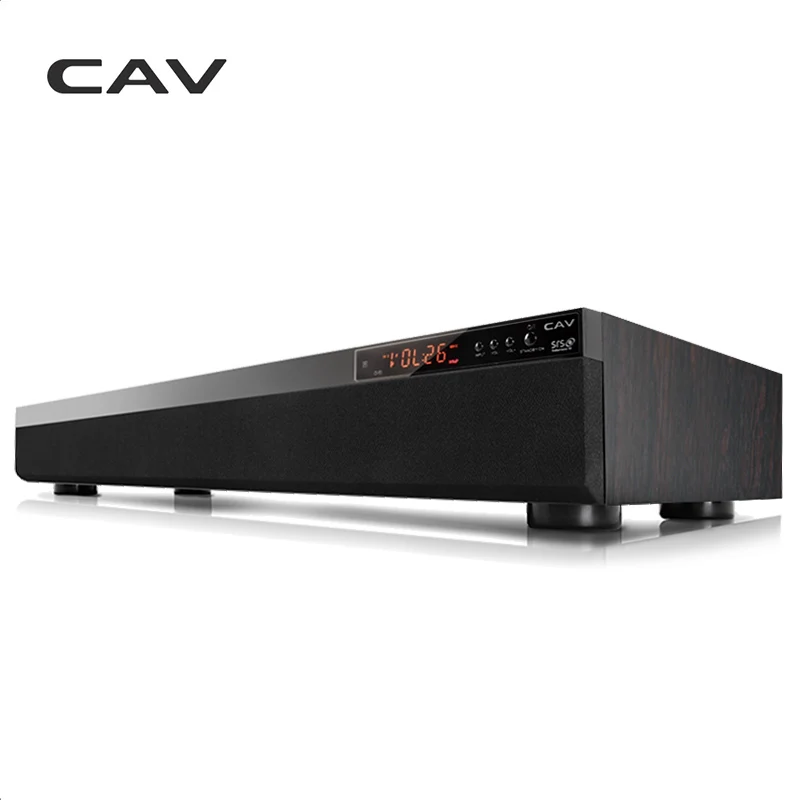 CAV TM900 Bluetooth Саундбар 3.1CH DTS объемный Деревянный беспроводной домашний кинотеатр 3D