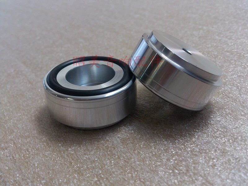 

4 pcs 39*17mm Silver / Black / Gold Full Aluminum Amplifier Pads Speakers feet Diameter 39mm Height 17mm Style C