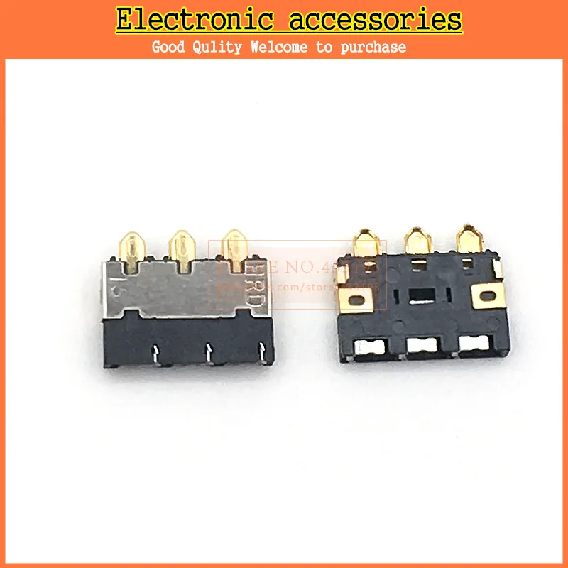 Новый 3-контактный внутренний разъем для аккумулятора зажим замена контакта