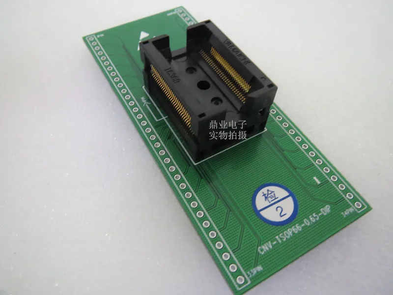 Opentop SDRAM TSOP66/DIP DDR 2 династии ямайчи IC адаптер для горения сиденья тестовое сиденье