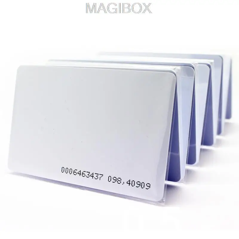 10 шт. 125 кГц белый EM4100 RFID идентификатор метки карты для контроля доступа к двери EM