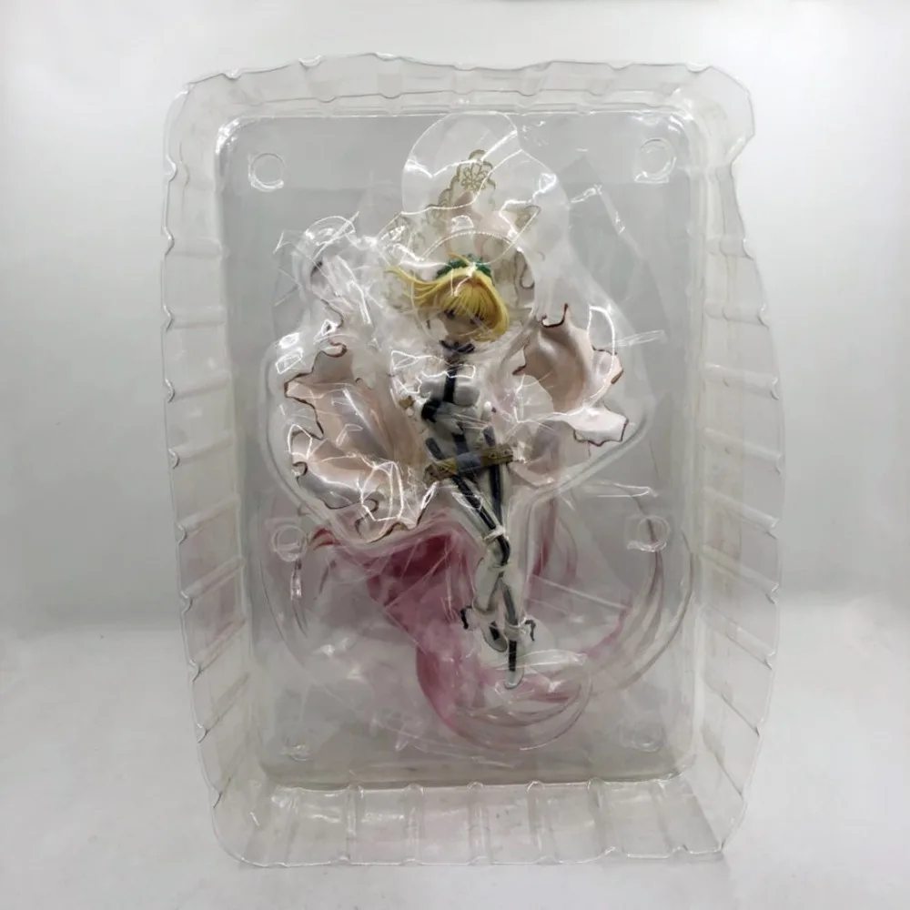Фигурка Fate EXTRA CCC FEC Saber Bride Nero свадебное платье масштаб Ver 1/8 цветная фигурка