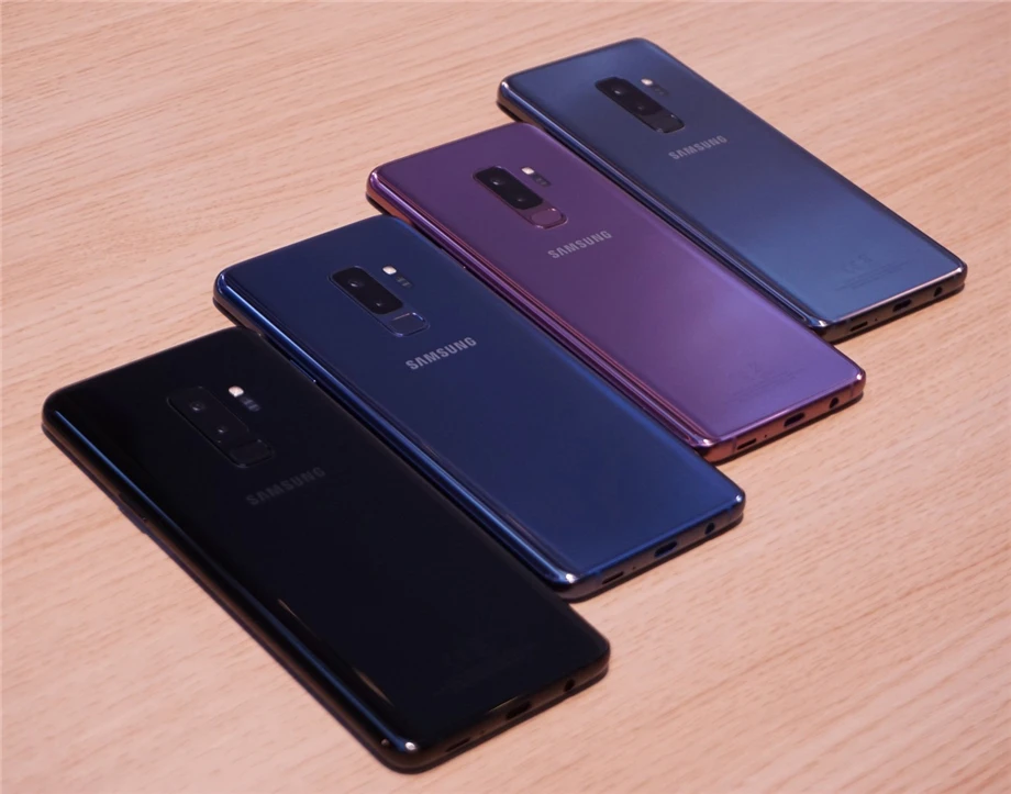 Samsung Galaxy S9+ Duos S9 Plus G965FD, две sim-карты, мобильный телефон Exynos, четыре ядра, 6,2 дюймов, двойной 12 МП, 6 ГБ ram, 64 ГБ rom, NFC