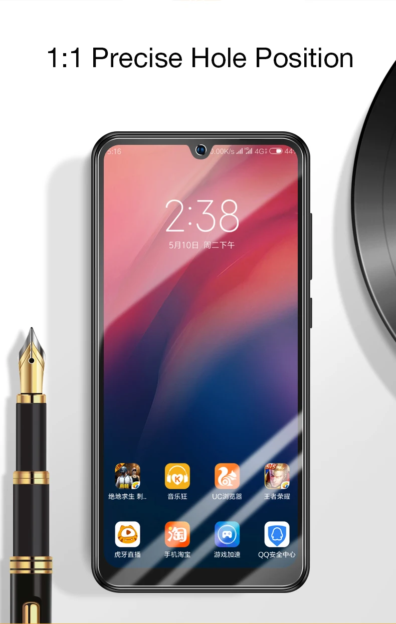 CAFELE Защита экрана для Xiaomi Redmi Note 7 закаленное стекло 2.5D закругленные края HD прозрачный Redmi Note 7 защитная пленка анти-синий