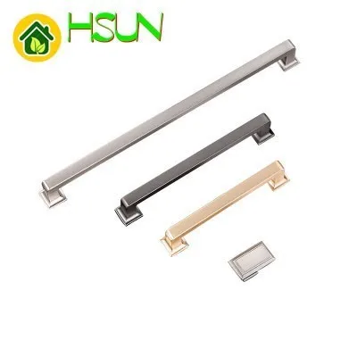 Ручка для шкафа в скандинавском стиле Лаконичное украшение ящика из цинкового