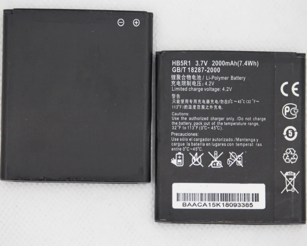 Запасной литий-ионный аккумулятор для Huawei Ascend G500D U8520 U8832 U8832D U8836D U8950 U8950D HB5R1 HB5R1H |