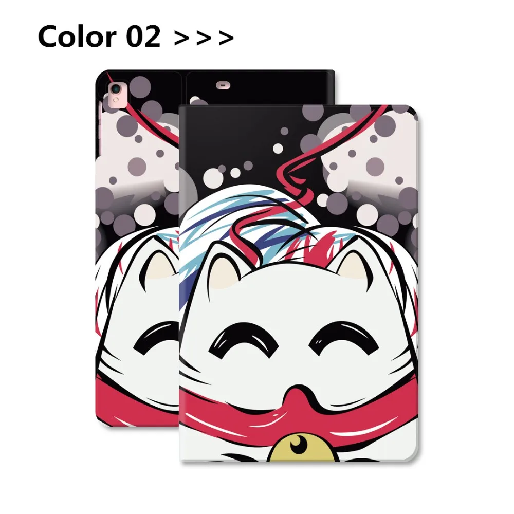 Lucky cat Smart Case Flip Cover For iPad Pro 9.7 10.5 Air Air2 Mini 1 2 3 4 soft tpu Tablet ipad 2017 2018 A1893 | Компьютеры и офис