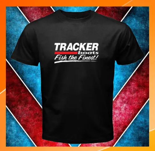 TRACKER Boats Logo Bass Fishing Ski Sport Men's T-Shirt S M L XL 2XL 3XL | Мужская одежда