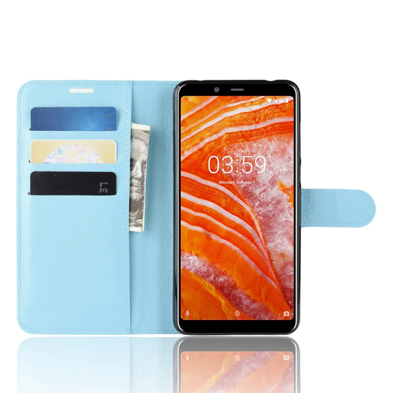 Nokia 3,1 Plus чехол из искусственной кожи чехол для телефона для Nokia 3,1 Plus TA-1118 TA-1104 TA-1113 TA-1115 Nokia3.1 3,1 Plus Чехол-книжка