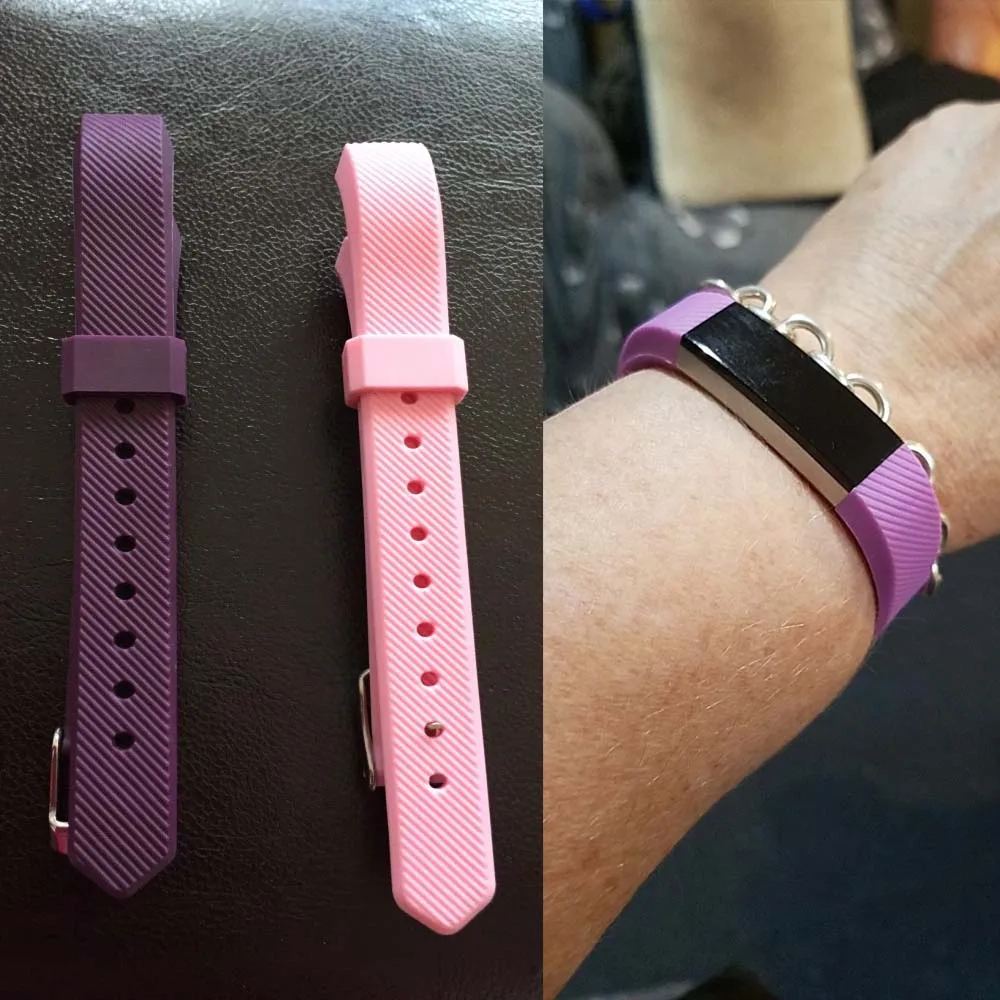 Силиконовый ремешок для часов Fitbit Alta высококачественный сменный силиконовый с