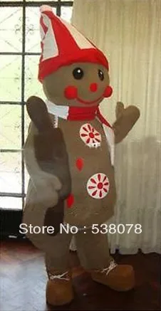 Сладкие рождественские шоколадные конфеты костюм-талисман для мальчиков с едой