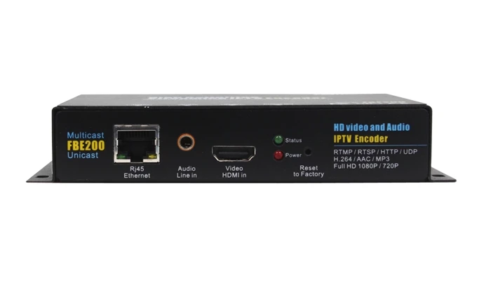 FMUSER-FBE200-H.264-LAN HDMI видео энкодер потоковый HDMI передатчик live широковещательный кодер H264 кодирующее устройство телевидения по протоколу Интернета