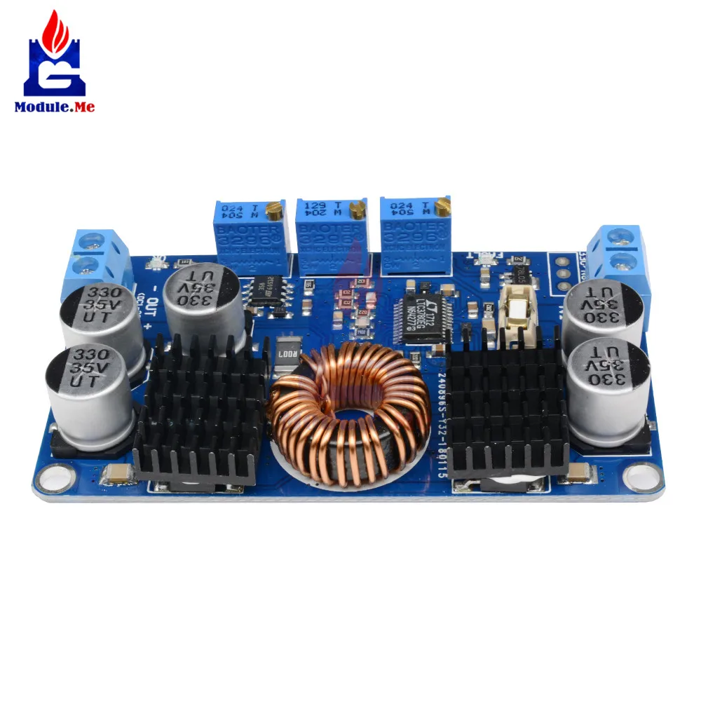 LTC3780 10A DC 5V-32V to 1V-30V Voltage Automatic Step Up Down Regulator Charging Module Board Automatically regulator | Электронные