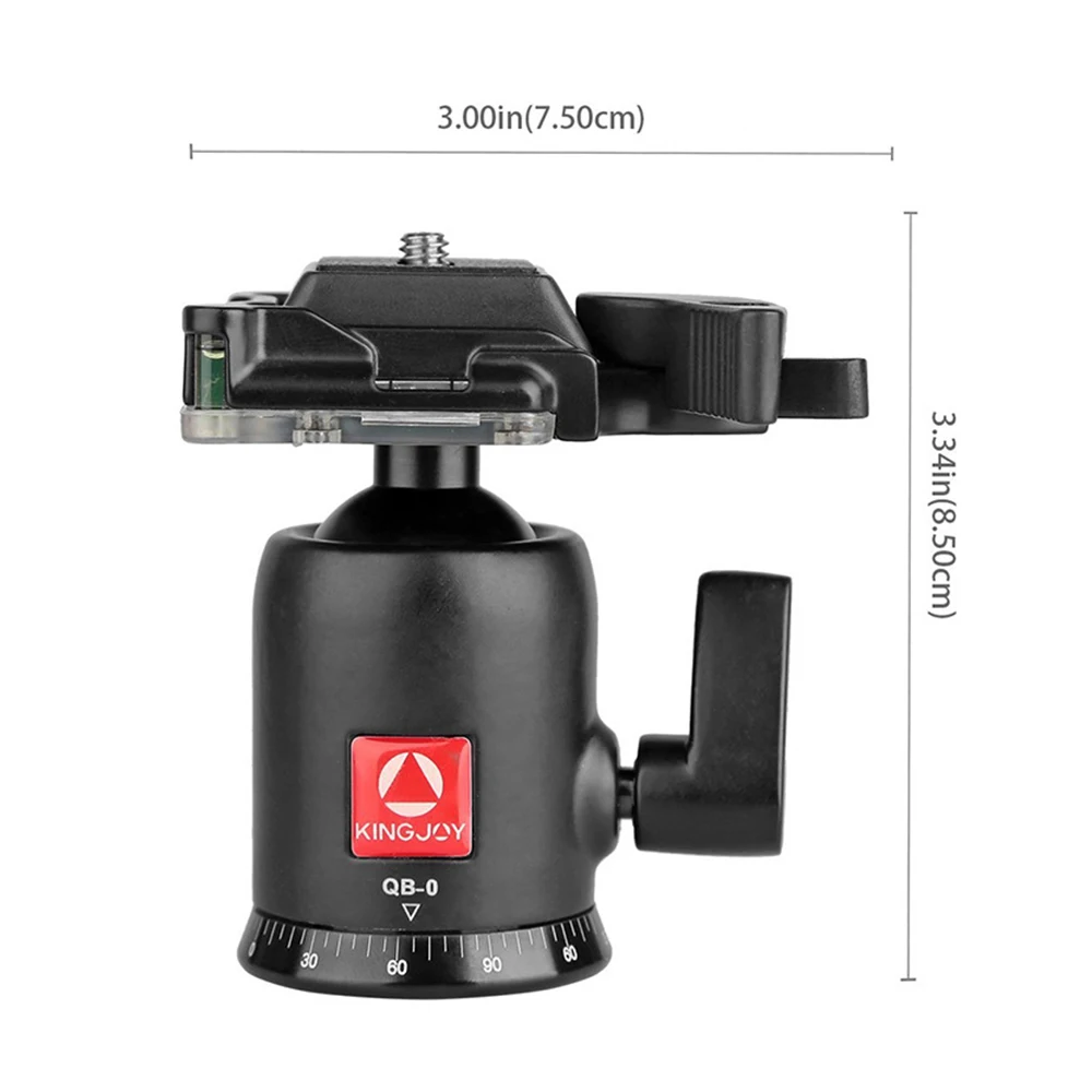 Шаровая Головка из алюминиевого сплава шарнир с быстроразъемной пластиной для