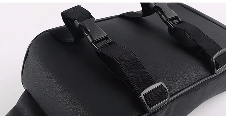 

1 Piece Car Soft Comfortable Asymmetric Armrest Increase Box Mats Car Interior Pad Set PU Leather Car Styling Top Mat Liner