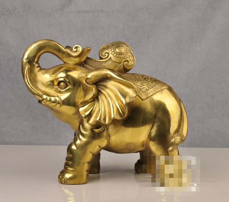 ZSR 505+++++A copper elephant Zhaocai water on a ceiling decoration Feng Shui lucky can cause Home Furnishing jewelry crafts | Дом и сад