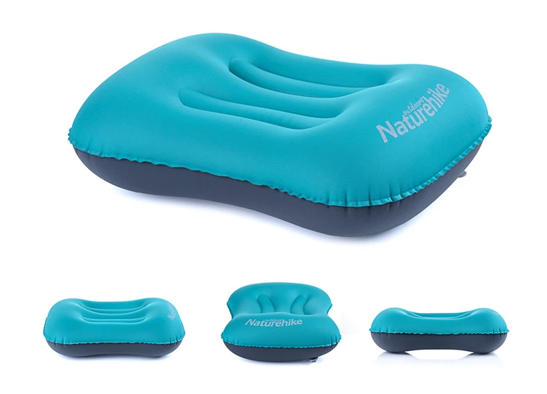 Naturehike, портативная надувная подушка для путешествий, подушка aeros из ТПУ с наволочкой, подушка для улицы, мягкий защитный коврик для шеи