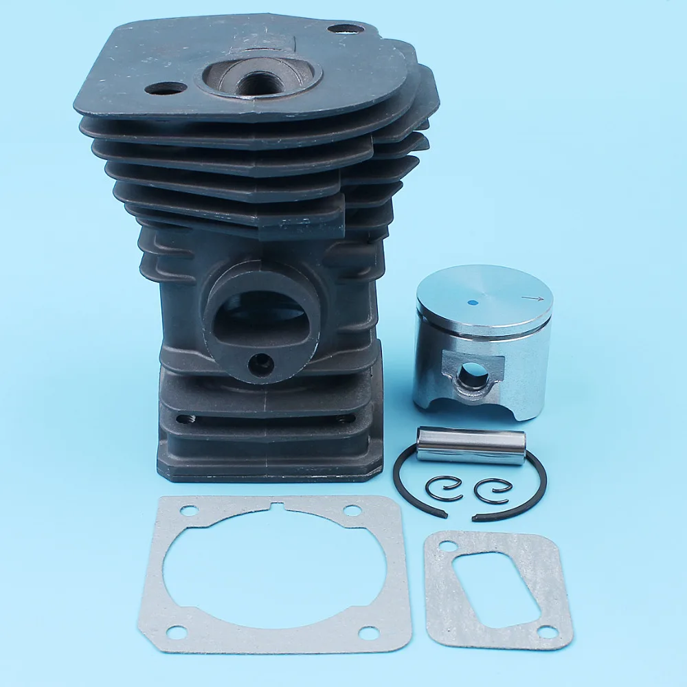 Покрытый поршень цилиндра nikasil (42 мм) кольцо Pin Kit w/прокладка для Husqvarna 340 345 E 350EPA