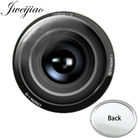 jweijiao camera lens i shoot people art photo picture image printed one side mini pocket mirror makeup hand travel purse mirror