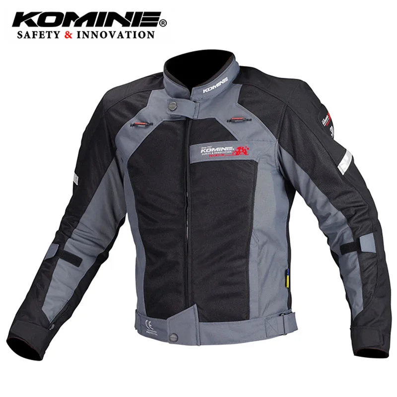 KOMINE японская Оригинальная летняя мотоциклетная Мужская куртка дышащая Защитная