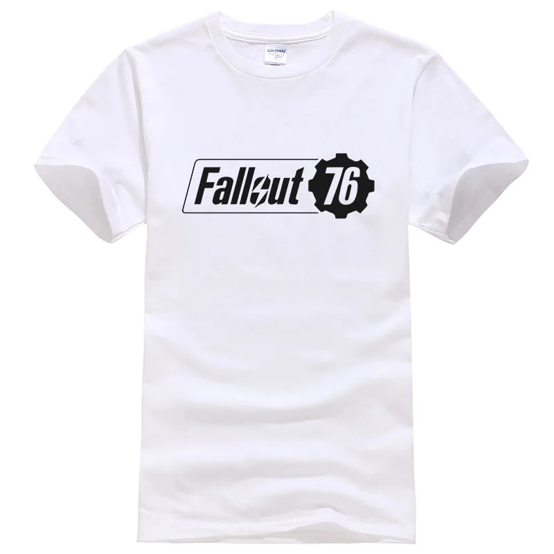 Игра Fallout 76 Футболка мужская повседневная Летняя футболка с короткими рукавами футболки из хлопка футболки высокого качества T267