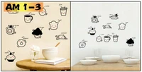 5p 36cm x 26cm afternoon tea wallpaper kitchen dining room wall stickers wall stickers home decoration wall sticker home b
